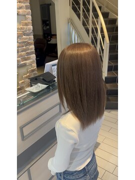 ブリッジ バイ ネオリーブ 綱島店(bridge by neolive) 暗めミルクティーベージュ