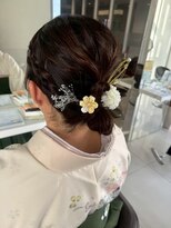 リック(Ric by KENJE)&nbsp;袴×大人っぽシニヨン