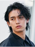 銀座シャドウパーマニュアンスパーマツーブロックメンズパーマ