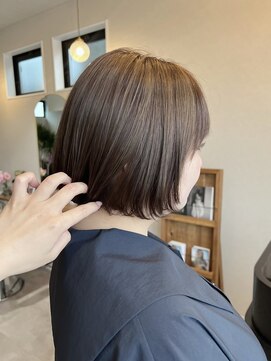 フルール(fleur) お白髪ぼかしハイライト