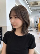 ロシェ 横浜店(loche)&nbsp;ワンホンヘア×ミルクブラウン×くびれヘア横浜駅