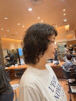 モッズ ヘア 二子玉川店(mod's hair) ミディアムウルフスタイル