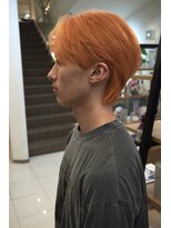 オリジン サロン(THE ORIGIN'S SALON) ハイトーン×センターパート