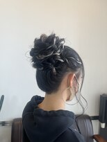 ルシエル(Luxiel)&nbsp;76. ヘアアレンジセット/大人上品アップヘア/グレージュ