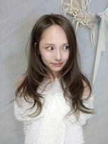 ハイストリートヘア(High street Hair)&nbsp;ロングレイヤー+ミントベージュ