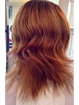 ボイス(Voice) ビフォーアフター【クリープ縮毛矯正+単色カラー】