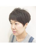 関文菜がつくる 耳だしショートボブ
