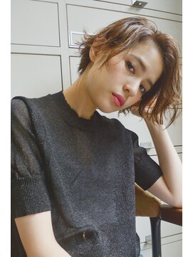 スタジオ ノル(studio noll) 外ハネショートボブ