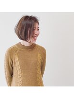 ジジデザイン(jiji DESIGN)&nbsp;フワフワナチュラルレイヤーボブ　jiji DESIGN 浜口勇太