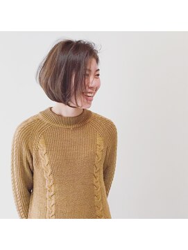 ジジデザイン(jiji DESIGN) フワフワナチュラルレイヤーボブ　jiji DESIGN 浜口勇太