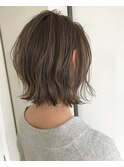 外ハネボブ ナチュラルアッシュ