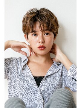 ヴェイン 渋谷(vain) 【vain#Y】#カット#オフィスハイライト#Short