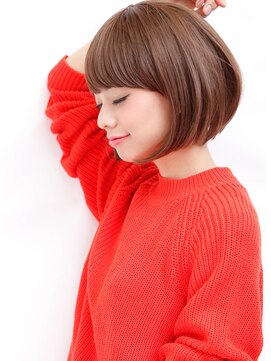 キャロル(CAROL) 丸みのある前下がりボブ