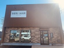 シエリヘアーデザイン(SIERI HAIR DESIGN)の雰囲気（ブラウンの外観です。ご来店心よりお待ちしております♪）