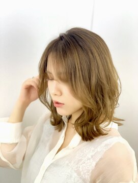 ミッシェル アフロート(michelle afloat) 透明感明るめハイライトカラー