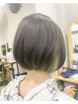 ヘアサロン ナノ(hair salon nano) ショート/丸みショートボブ/やわらかショート/20代/30代/40代
