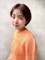 メゾンドイギー(MAISON de IGGY)&nbsp;ふんわり丸みショート＊チェリーブラウン/イメチェン