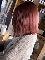 ヘアーデザイン ディードット ウル(D. ulu)&nbsp;【渡辺秀斗】オレンジ×ピンク