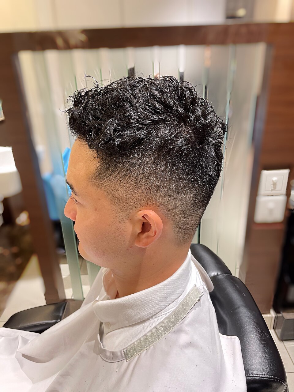 くせ毛ショート/フェード/ツーブロック刈り上げ【銀座】<理容室