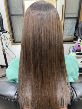 ヘアークリエイトフクダ 縮毛矯正