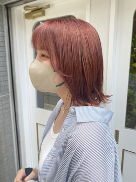 アンテシニヨン(Un the Shiniyon) お洒落度UP☆ピンクヘアカラー