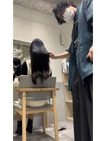 ラベスト キョウト(LOVEST)&nbsp;髪質改善◆美髪、絹艶が弾む。美髪撮影