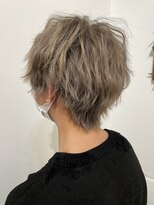 アイズ ヘアー メイク(I's hair make) ミルクベージュ◎マッシュウルフ