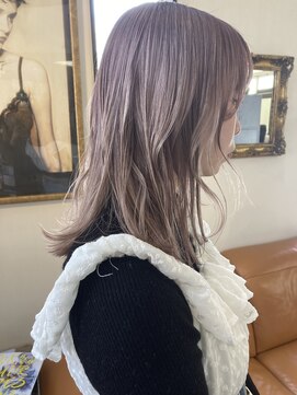 コレットヘア(Colette hair) ◎ホワイトピンクラベンダー◎