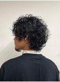 【BelleCoupes】ツイストスパイラルパーマ 強めパーマ男子 ひげ