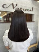 艶髪カラー、髪質改善ロイヤルトリートメント