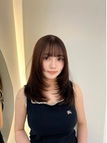 ノク(nok)&nbsp;暗髪_大人ガーリーチョコレートモード