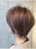 レイヤーボブで明日からのセットも楽に。大人レイヤーボブ