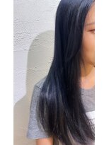 アジールヘア 池袋東口店(agir hair)&nbsp;ブルーグレー透明感カラージェルカラー池袋10代20代大人かわいい
