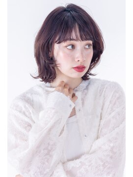 ブリング バイ スノードロップ 吉祥寺(BRING by Snowdrop) 黒髪/グレーベージュ/レイヤーロング/前髪パーマ/吉祥寺