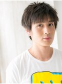 1分スタイリング爽やかグレージュカラーショートV草加