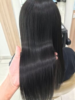 ヘアーアンドネイル フィフティーン ラブ 仙台泉大沢店(Hair&Nail Fifteen Love)の写真/【髪質改善】酸熱トリートメントなど種類が豊富！潤いのある艶やかな美髪は《Fifteen Love》にお任せ♪