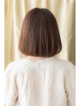 モッズヘア 上尾西口店(mod's hair) シースルーバングシルキーベージュ美髪ボブ315Y上尾20代30代40代