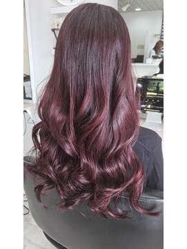 スタジオゼロ(studiozero) ブリーチなし艶足しレッド