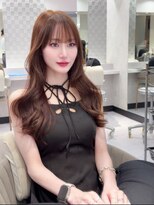 ジーナ 名駅(XENA.) 《xena/中島》こだわりの顔周りカット×シナモンベージュ