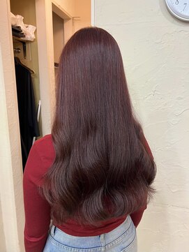 アジールヘア 北千住駅西口店(agir hair) ブリーチなしダブルカラー 暖色カラー