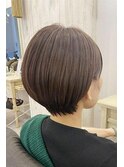 【ヘアジュレドゥ 伊藤】コロっと丸みのあるショートボブ