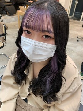 ドットハリス(.Hallis) イヤリングカラー/インナーカラー/ブリーチカラー