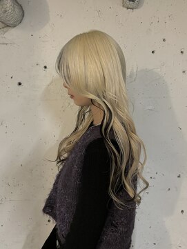 ノラ シンディ(NORA CYNDY) デザインカラーシャドウルーツカラー裾カラーレイヤーカット