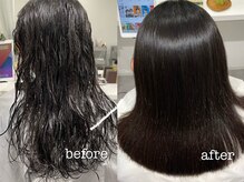 フルールバイニューヨークニューヨーク 京都北大路(fleur by NYNY)の雰囲気（ビフォーアフターです）