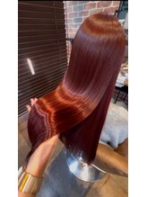 ヘアストーリー リズム(hair story r ism) 春を先取り＊チェリーピンクカラー