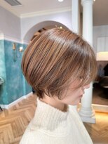●杉浦イメチェン外ハネボブ美髪ワイドバングレイヤーショート16