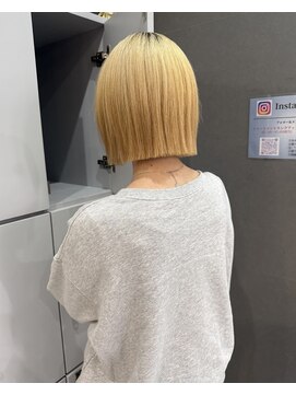 シェミール(CHEMIR) 切りっぱなしボブ【ボブ/髪質改善/四日市】