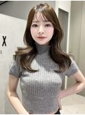 韓国ヘア/レイヤーカット/縮毛矯正/髪質改善/前髪顔まわりカット