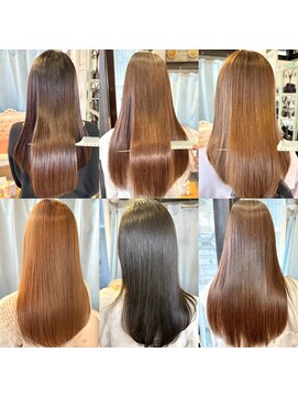 カシュカシュ(cache cache) 髪質改善　酸性ストレート　縮毛矯正用賀