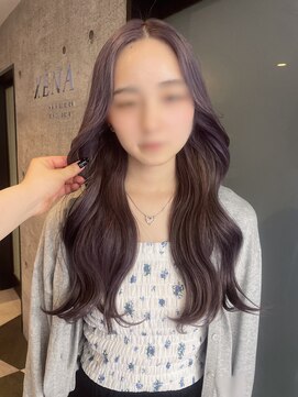 ジーナ 名駅(XENA.) 《YURI/140》ラベンダーグレージュ/シアーラベンダー/ラベンダー